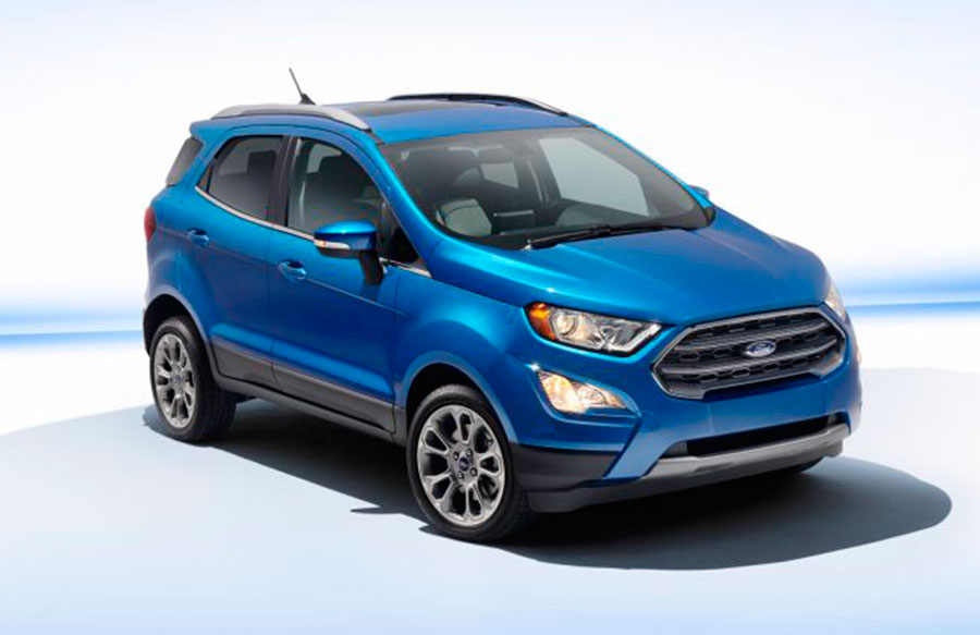 Reestilização do Ford EcoSport é apresenta nos Estados Unidos (Foto: divulgação)