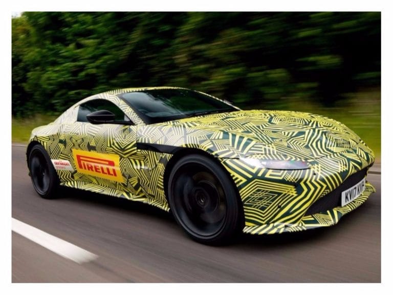 Aston Martin revela parcialmente novo Vantage 2019
