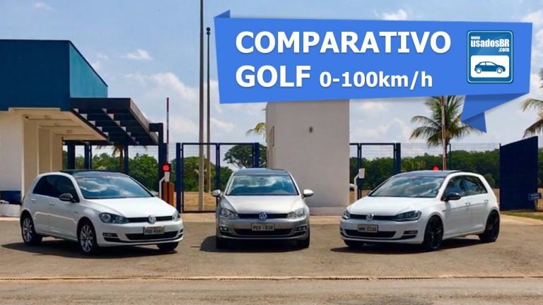 Comparativo: VW Golf 1.6 MSI x Golf 1.0 TSI x Golf 1.4 TSI