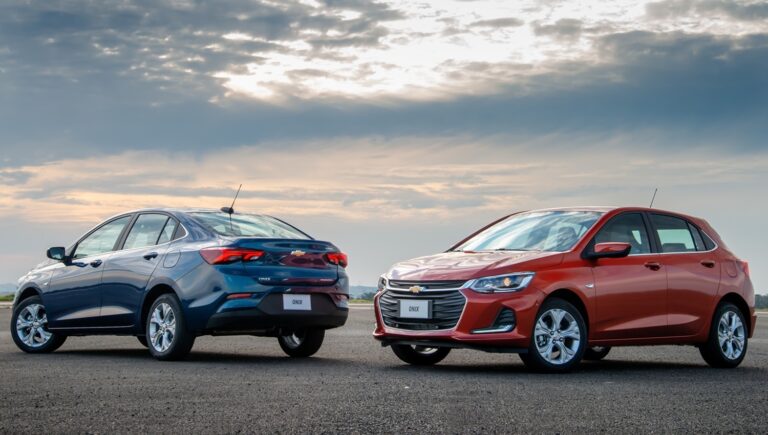 5 carros mais baratos da Chevrolet