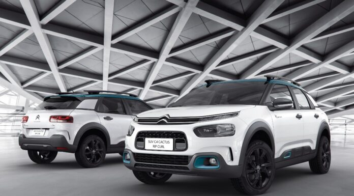 Novo Citroen C4 Cactus Rip Curl