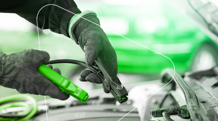 carga na bateria do carro