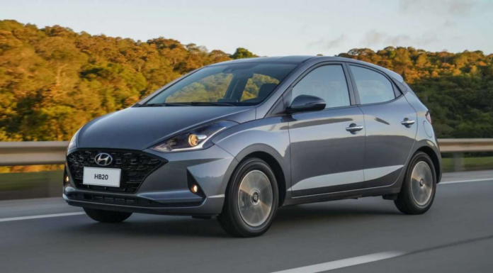 Hyundai HB20 está no topo da lista dos carros mais vendidos em setembro de 2021