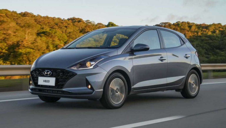 Hyundai HB20 está no topo da lista dos carros mais vendidos em setembro de 2021
