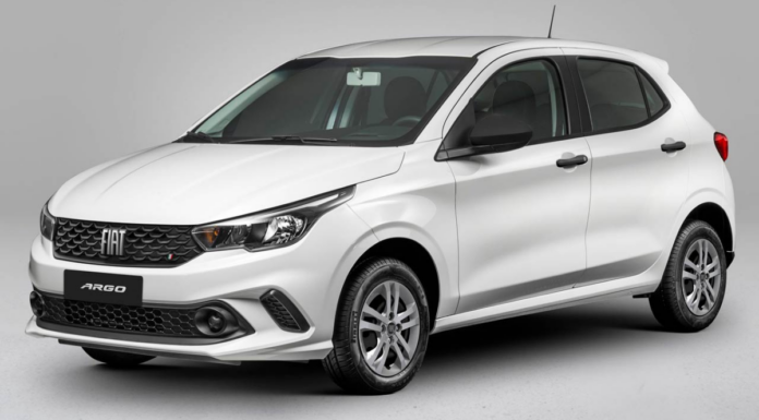 Fiat Argo é o primeiro da lista dos carros mais vendidos em outubro de 2021