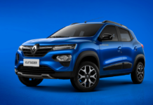 Renault kwid 2023 azul