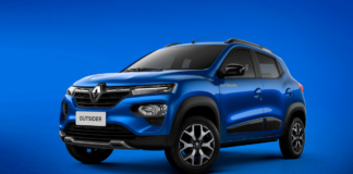 Renault kwid 2023 azul