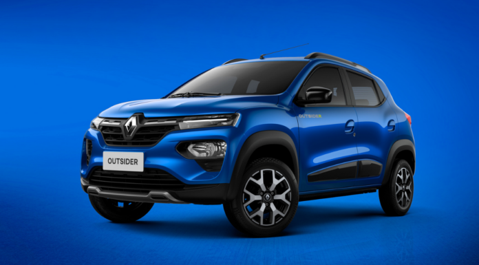 Renault kwid 2023 azul