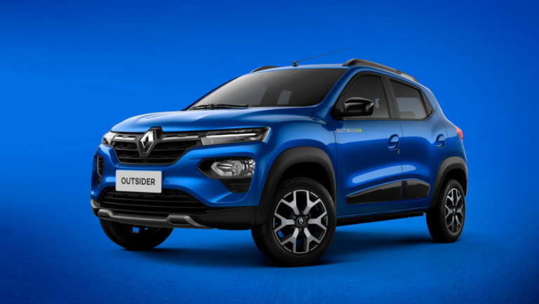Renault kwid 2023 azul