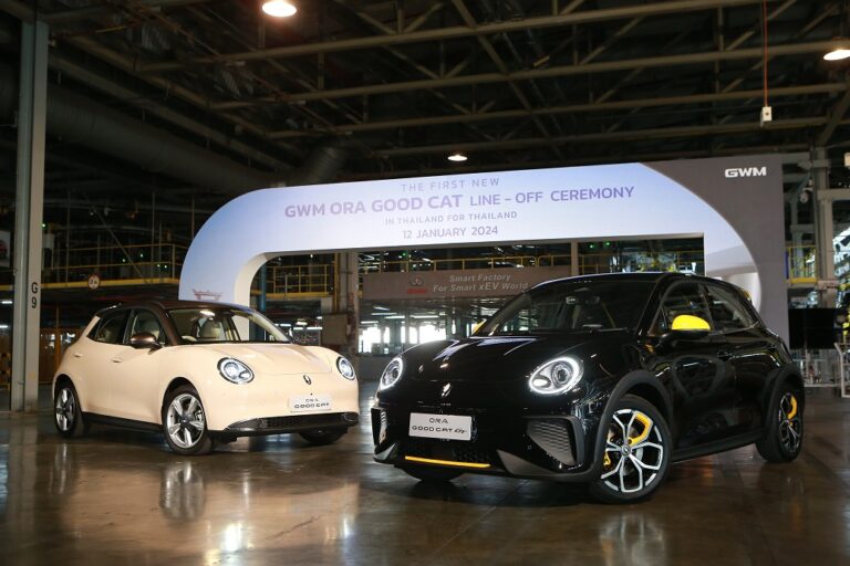 ORA 03 é o primeiro veículo elétrico da GWM produzido fora da China