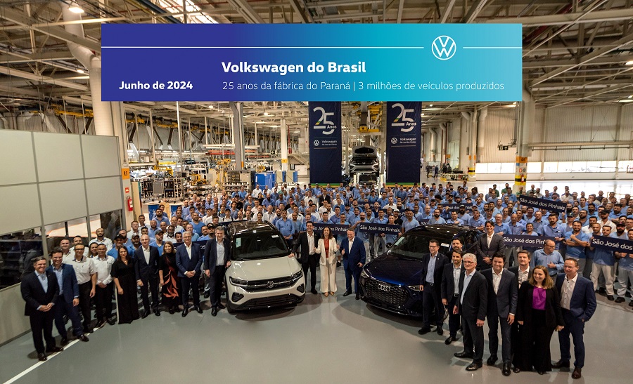 Picape inédita e Virtus: Volkswagen investe R$ 3 bilhões na fábrica do Paraná