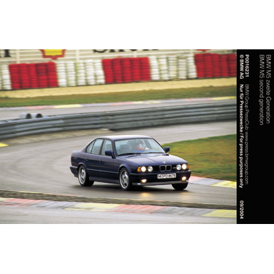 40 anos de história do BMW M5 3