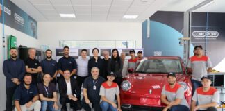 Veículo será utilizado em cursos técnicos para preparar profissionais para o futuro da mobilidade elétrica