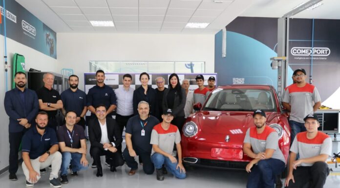 Veículo será utilizado em cursos técnicos para preparar profissionais para o futuro da mobilidade elétrica