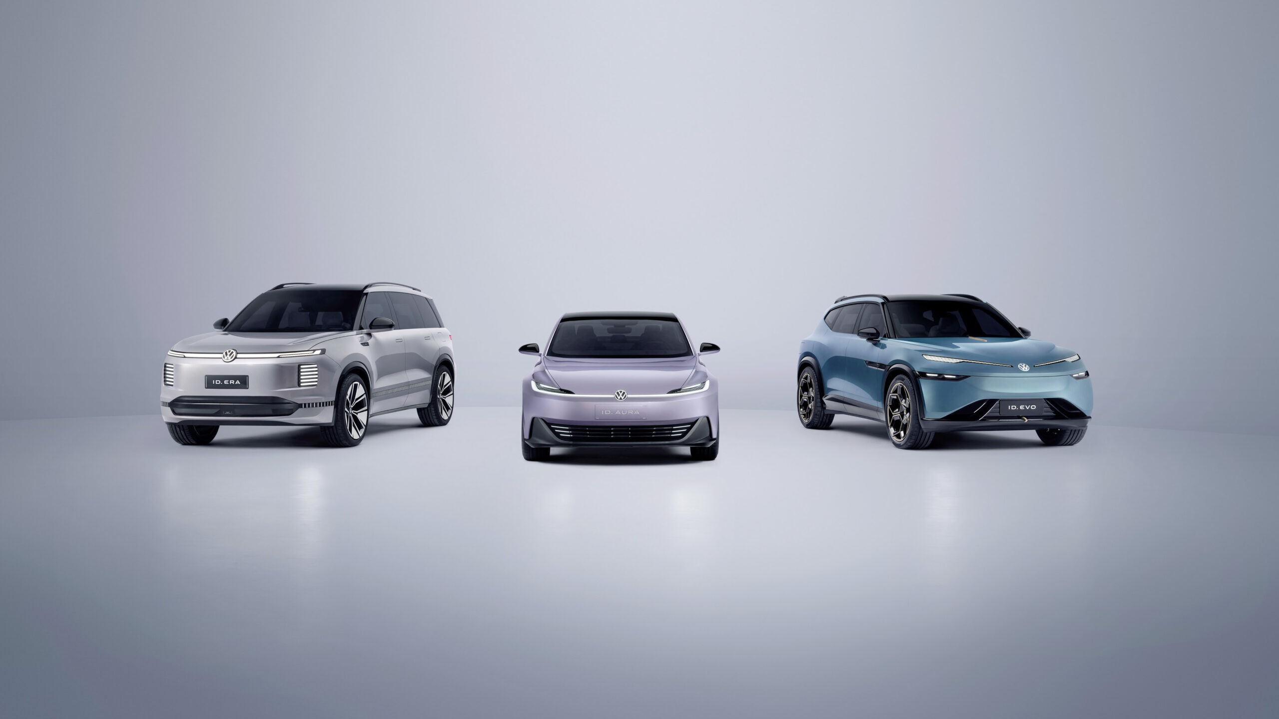 Novos modelos antecipam a nova linha da Volkswagen, com 30 novos carros que serão lançados na China até 2027, sendo 20 modelos eletrificados