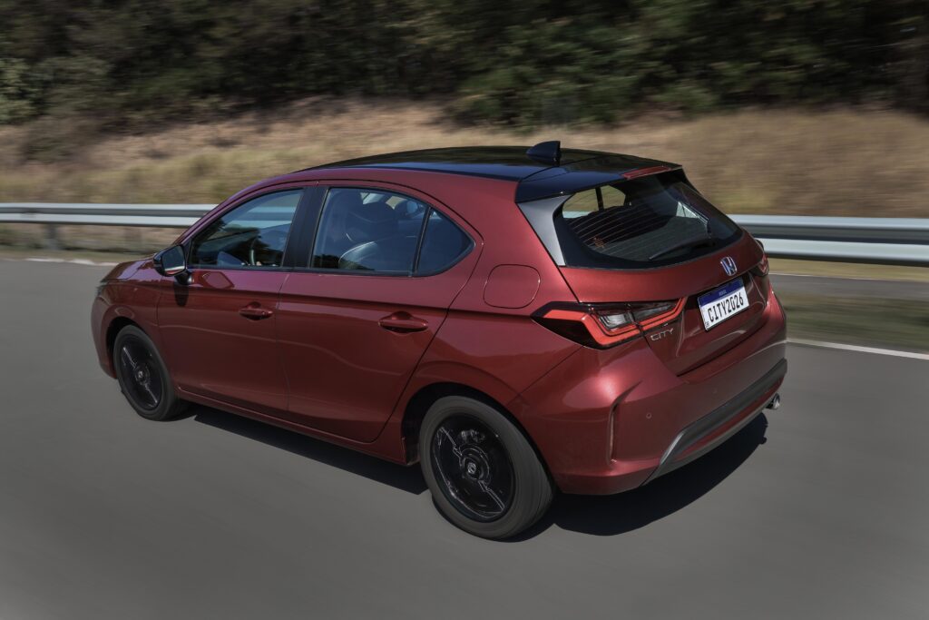 Novidade no City Hatchback: exclusiva versão Touring Sport 7